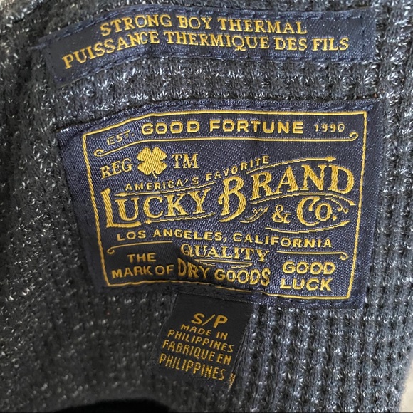 Lucky Brand Thermal Long Sleeve - Picture 4 of 4